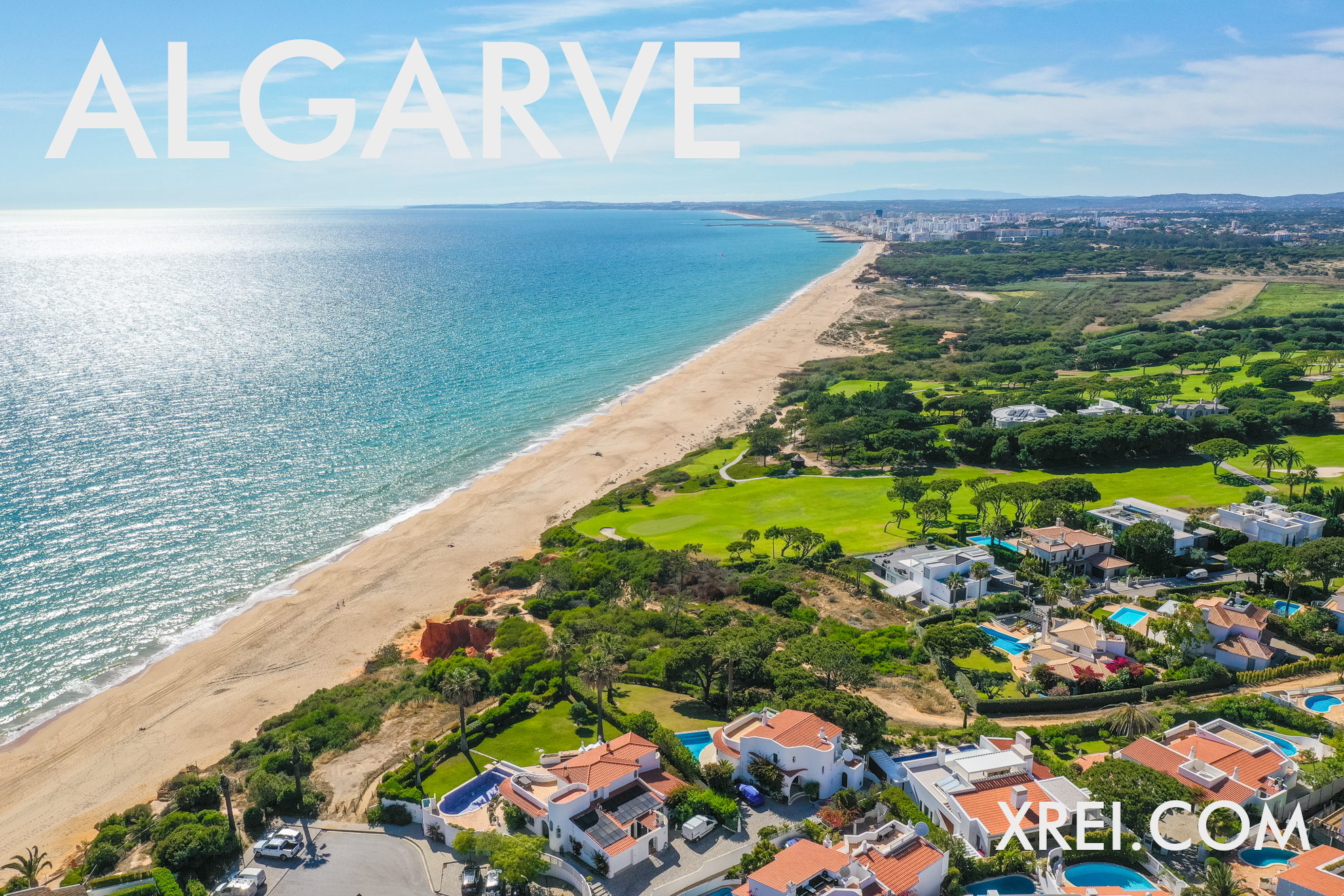 Algarve, sul litoral de Portugal