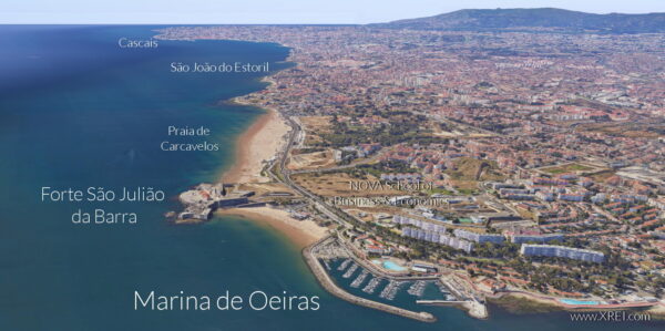 Avenida Marginal, liaison côtière entre Lisbonne et Cascais