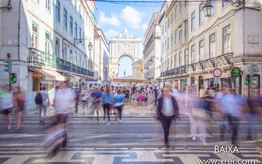 Baixa aus Lissabon