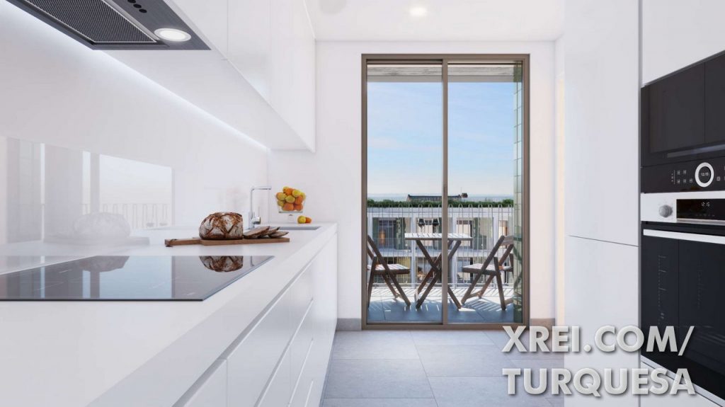 Cozinha Turquesa