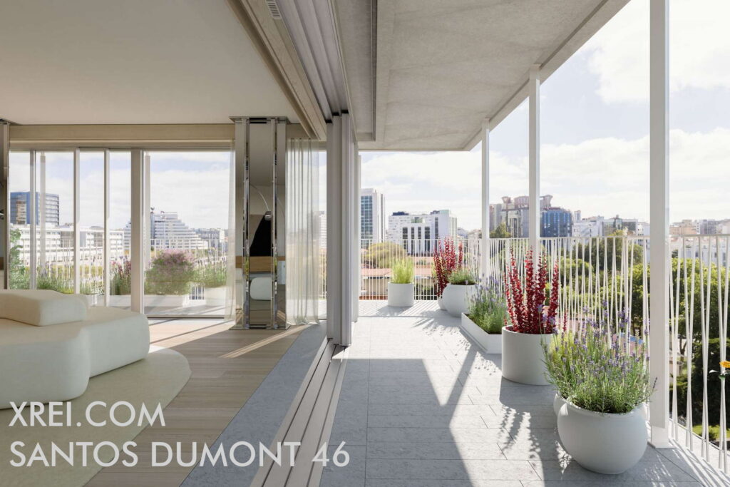Santos Dumont 46, new apartments for sale in a residential building with swimming pool located in Praça de Espanha • Lisbon, Portugal