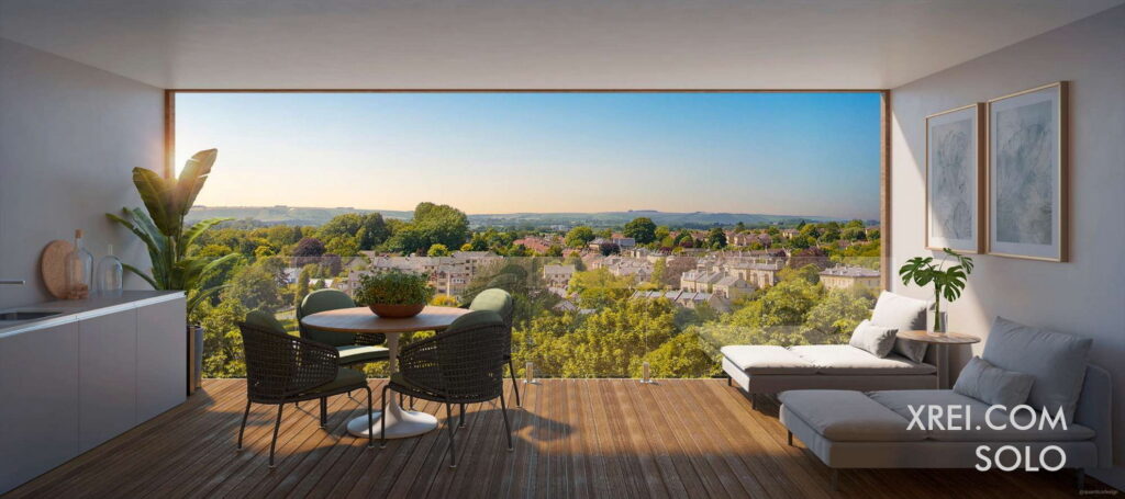 SOLO, new apartments for sale in a residential building with swimming pool located in Cacilhas de Oeiras • Oeiras, Portugal