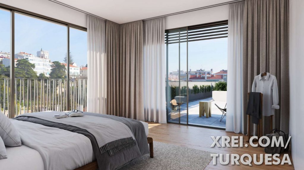 Suite With Balcony. These Suites Are From The 3 And 4 Bedroom Apartments.