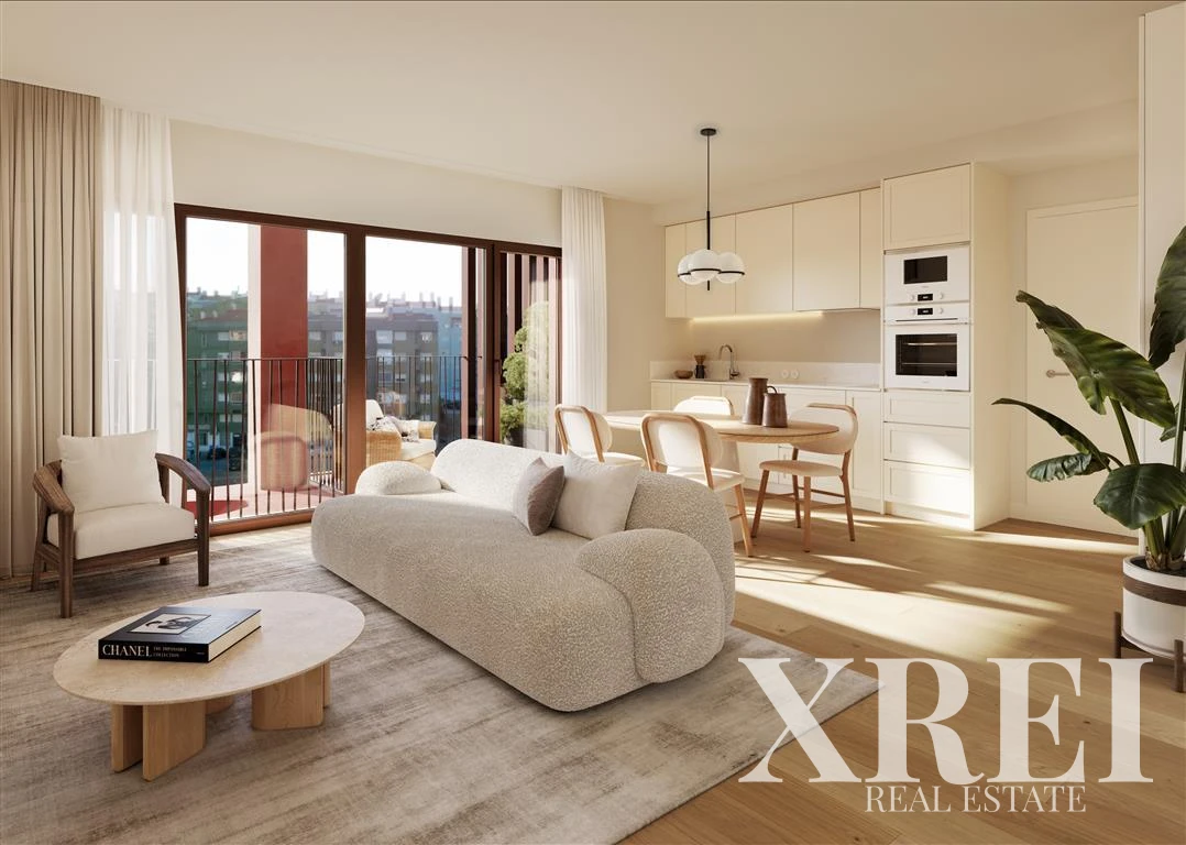Apartment 1-bedroom for sale in Laranjeiro e Feijó, Almada, Setúbal • X100346