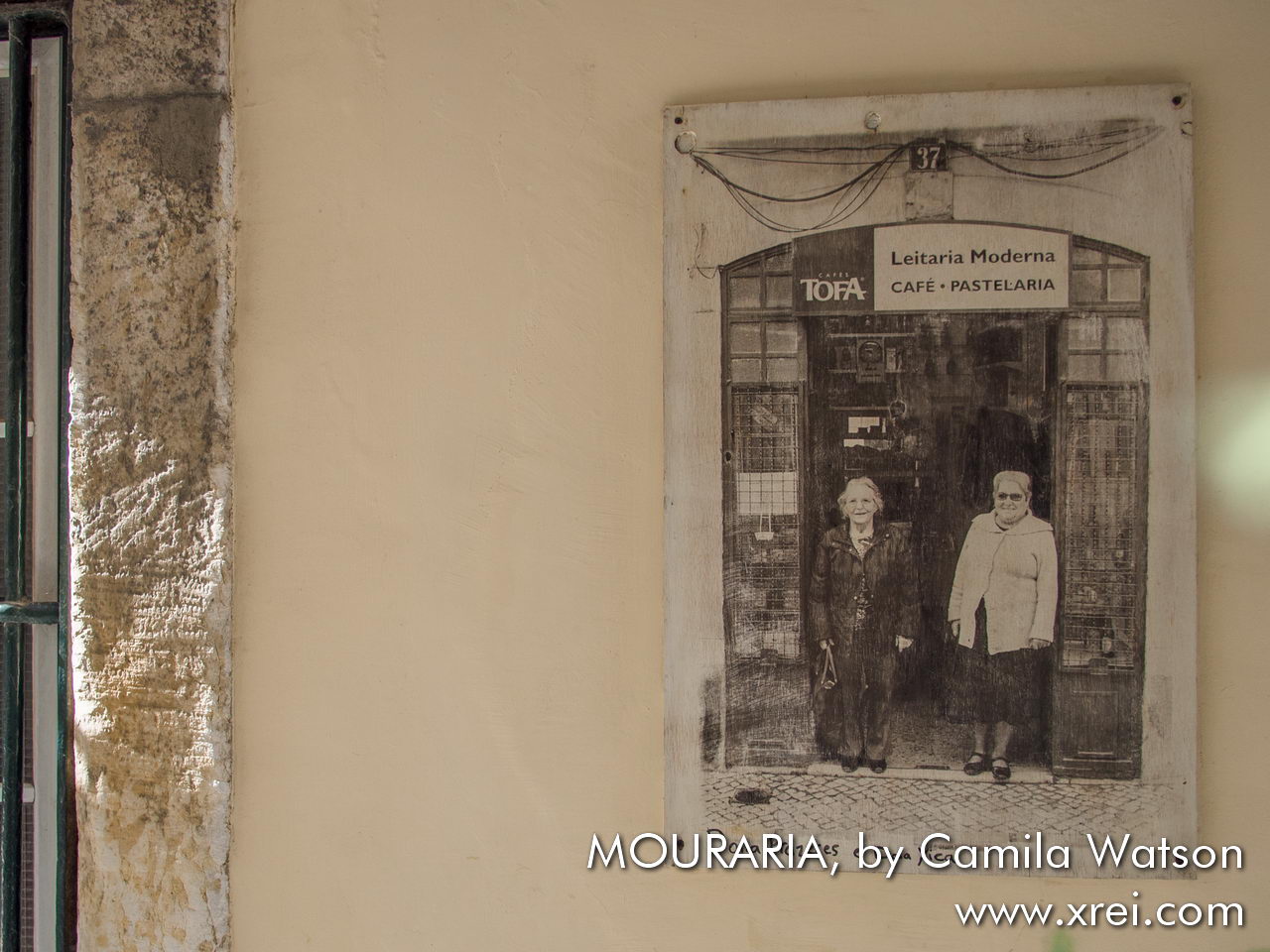 Dona Prazeres and Dona Xica at Leitaria Moderna, by Camilla Watson