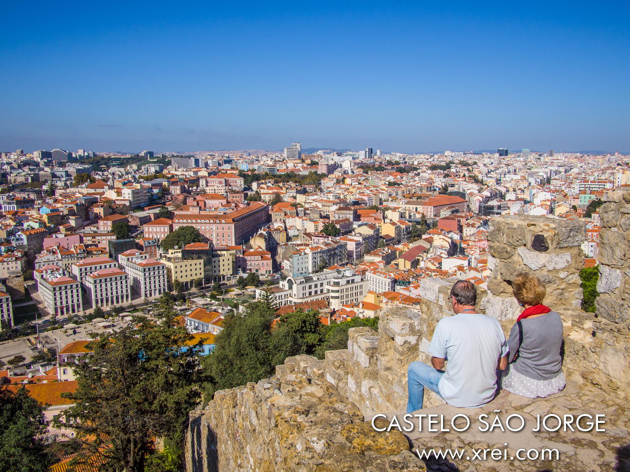 View of Martim Moniz from the Castelo de São Jorge