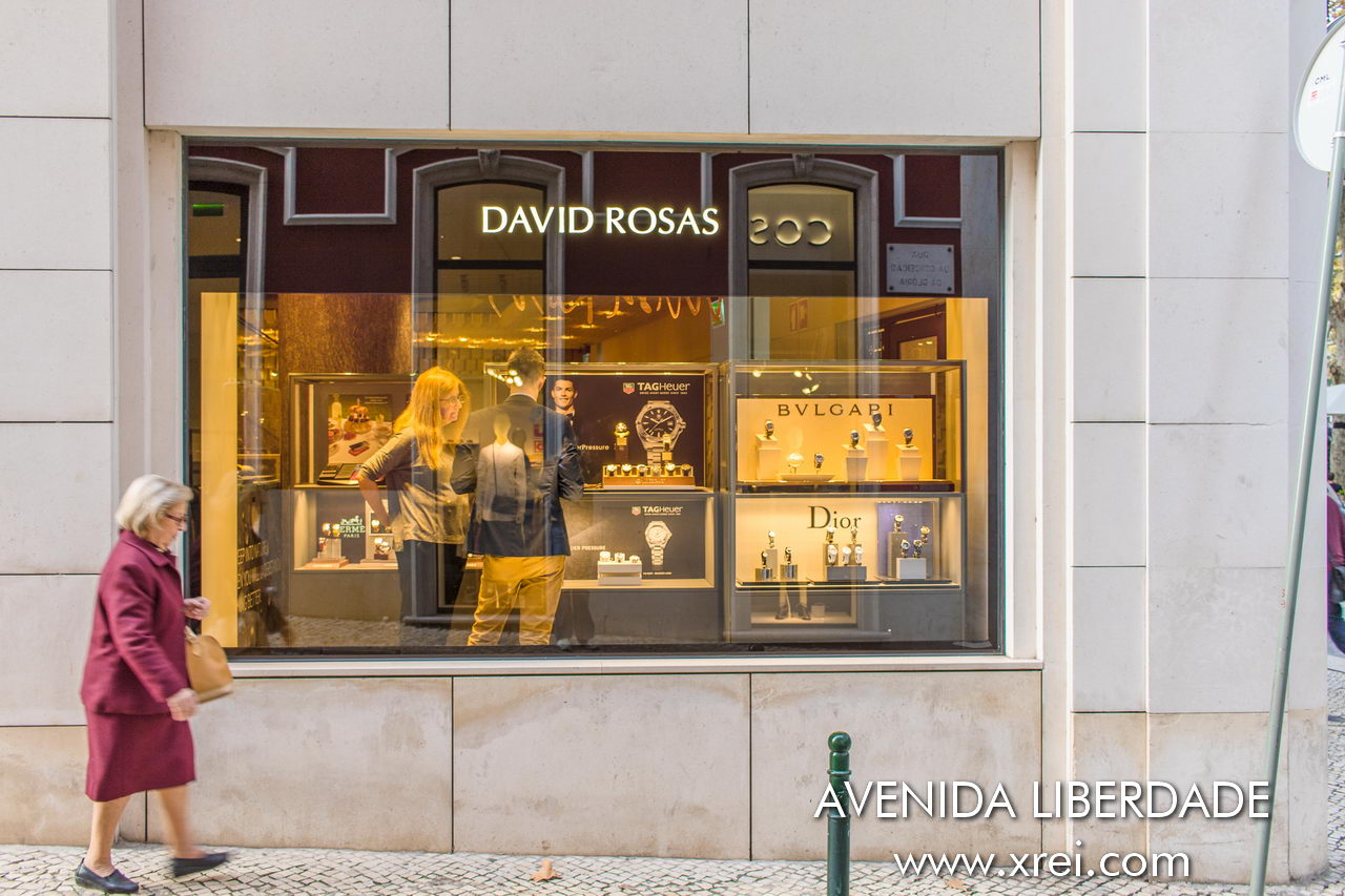 David Rosas avenida da Liberdade, Portugal