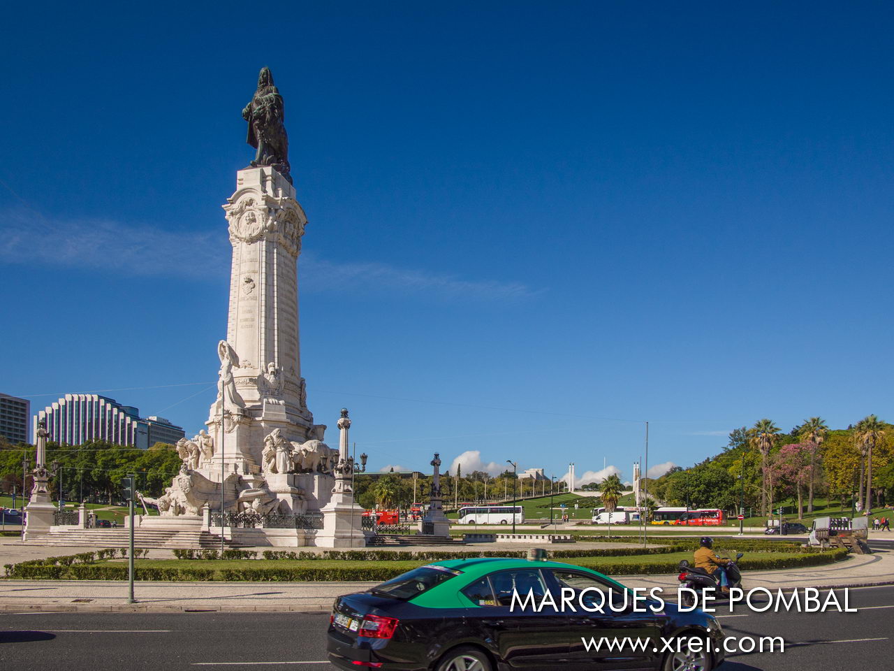 Praça Marquês de Pombal é a maior rotunda da cidade de Lisboa, localizada entre a Avenida da Liberdade e o Parque Eduardo Sétimo. No centro da rotunda existe uma praça com a estátua de Homenagem ao Marquês de Pombal situado no topo de um monumento com 40 metros de altura.