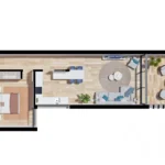 Apartment 1-bedroom for sale in Fuseta, Olhão, Algarve • X96502 - gallery image