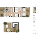 Apartment 2-bedroom for sale in Lux Garden EVO, Faro (Sé e São Pedro), Faro &bull; X95599 - gallery image