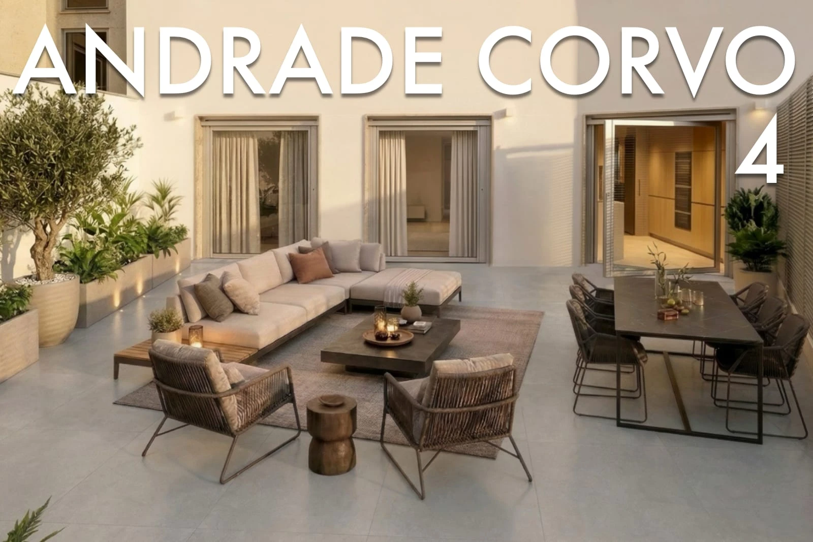 Fachada del edificio Andrade Corvo 4