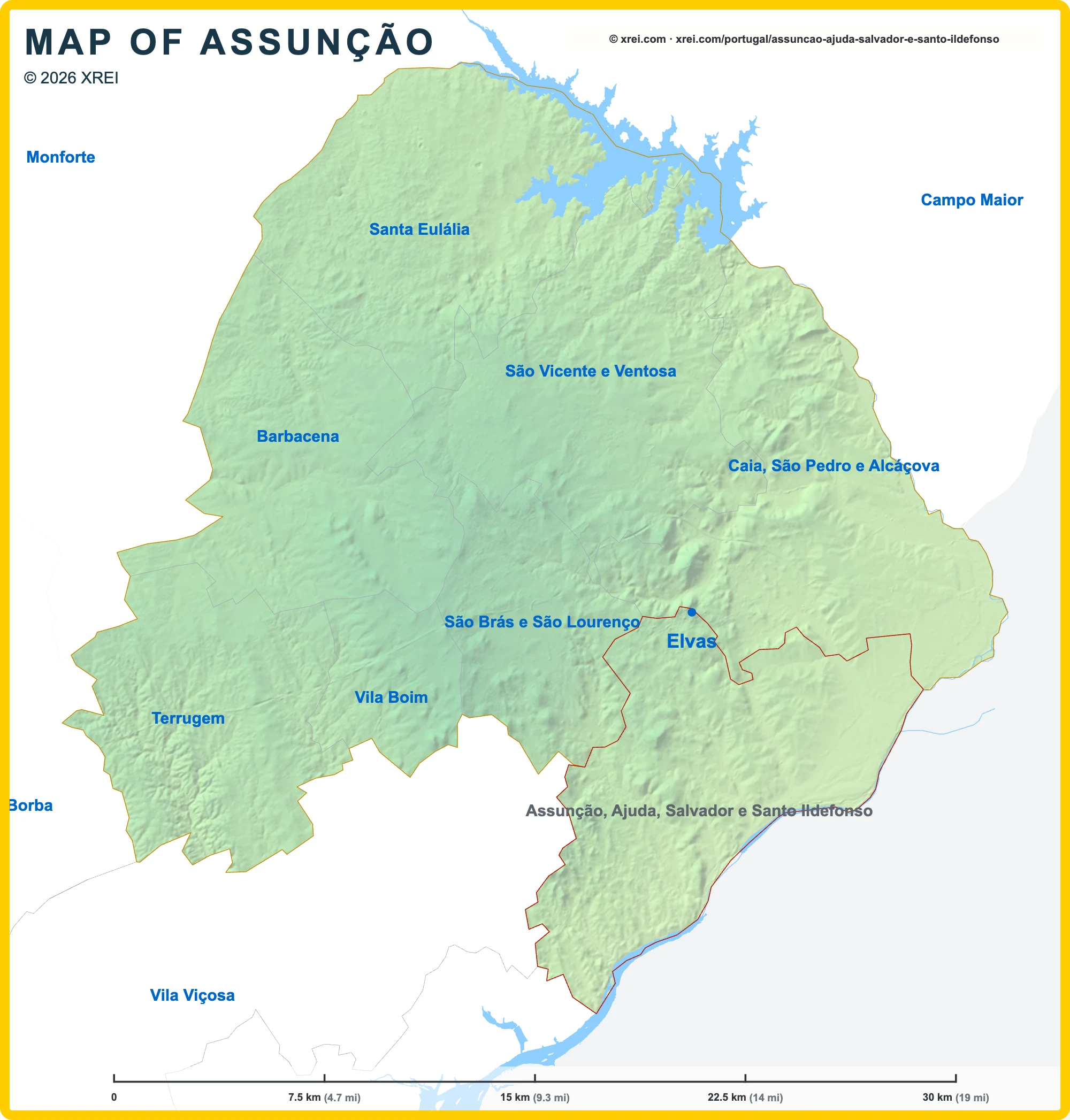 Assunção, Ajuda, Salvador e Santo Ildefonso