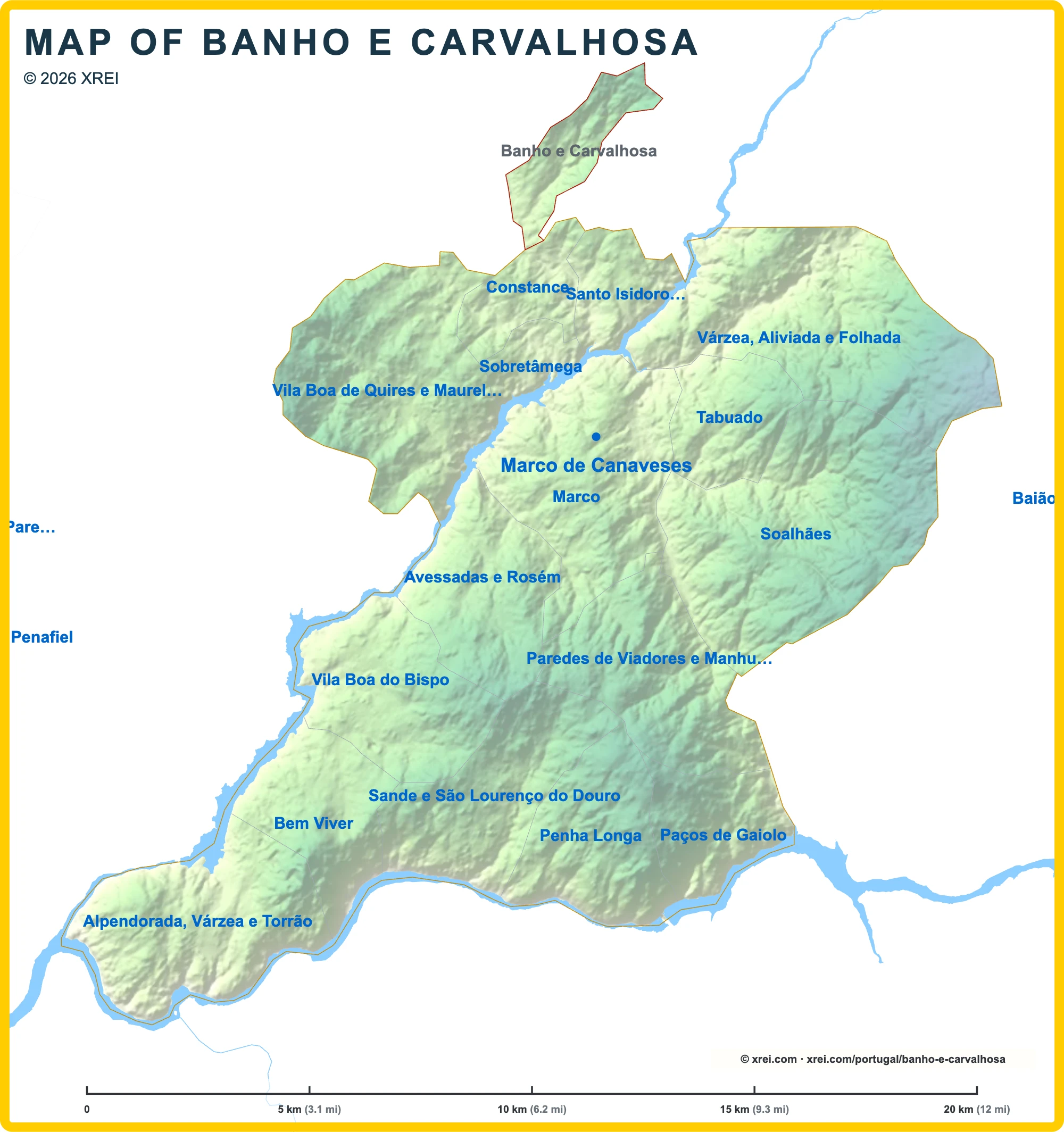 Banho e Carvalhosa
