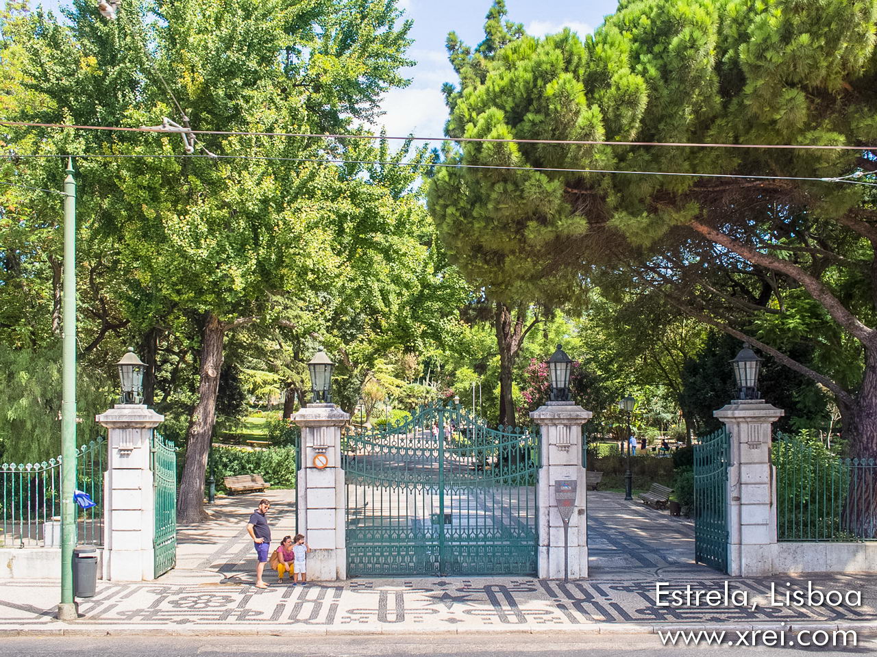 Entrada del Jardín de la Estrela