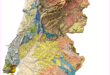 Mappa del Portogallo