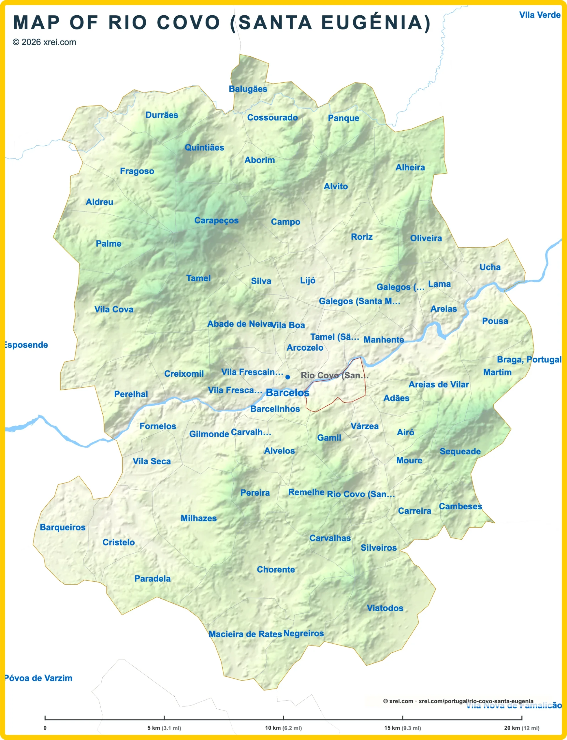 Rio Covo (Santa Eugénia)