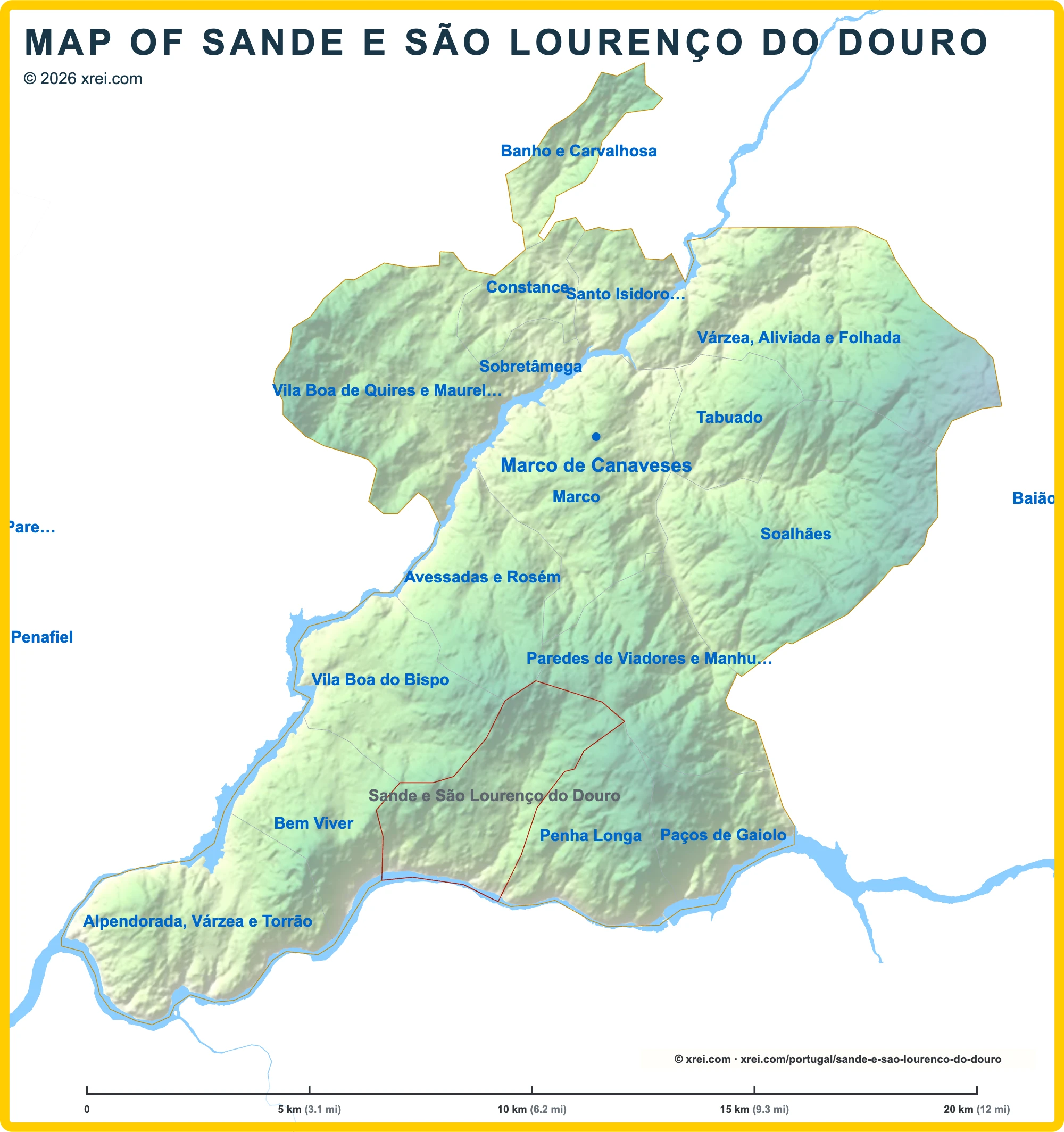 Sande e São Lourenço do Douro