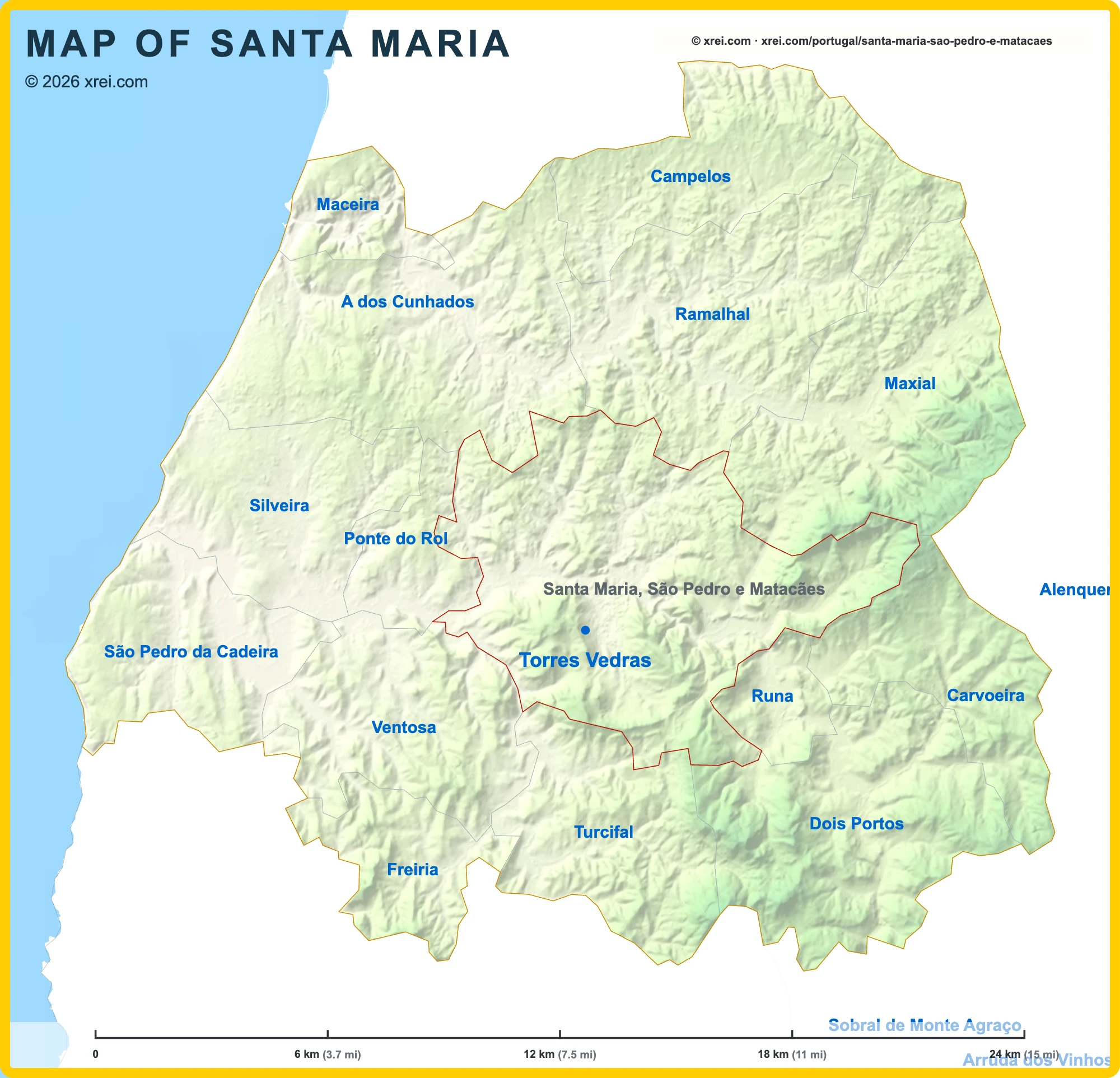 Santa Maria, São Pedro e Matacães