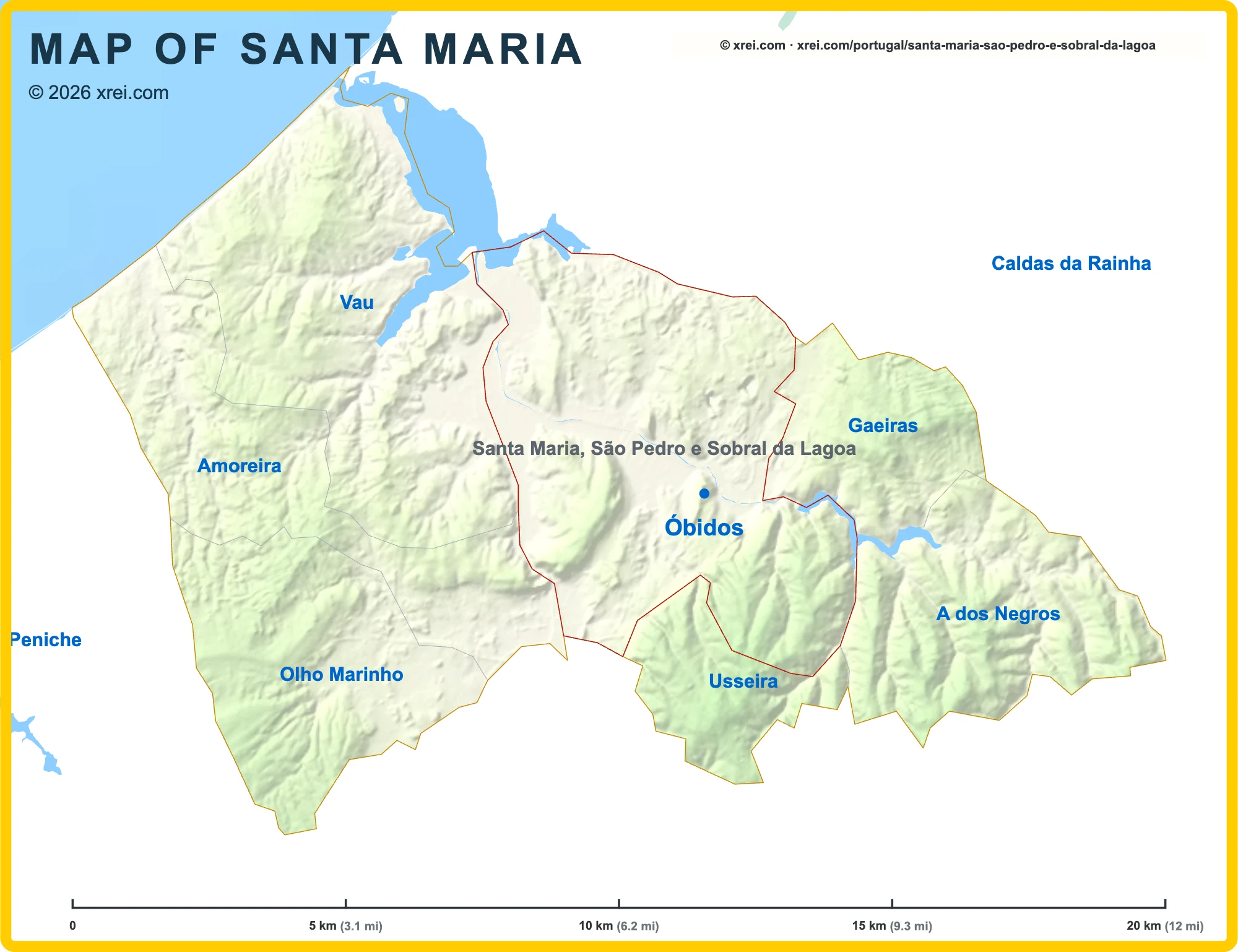 Santa Maria, São Pedro e Sobral da Lagoa