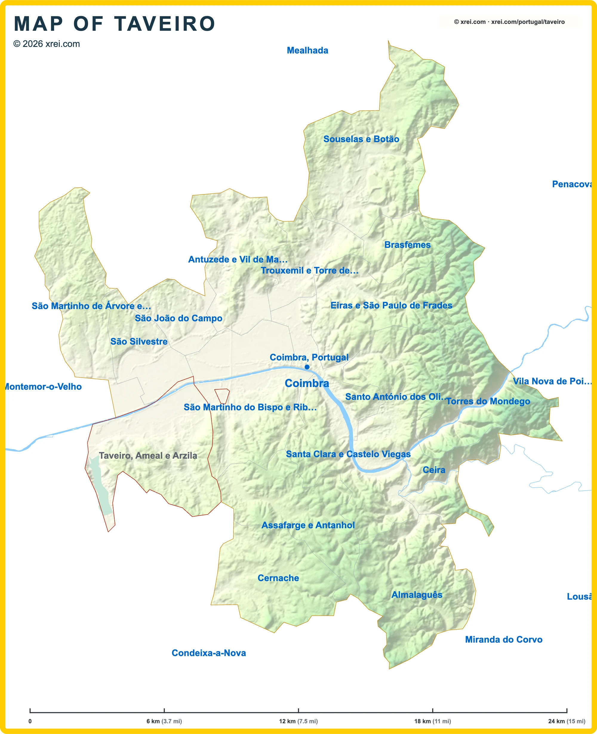 Taveiro, Ameal e Arzila